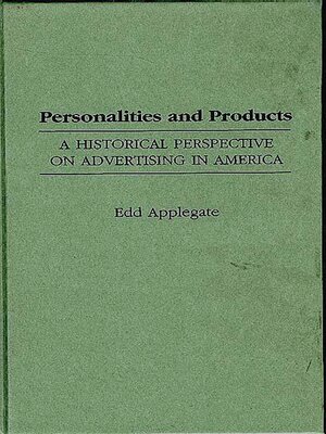 cover image of Personalities and Products